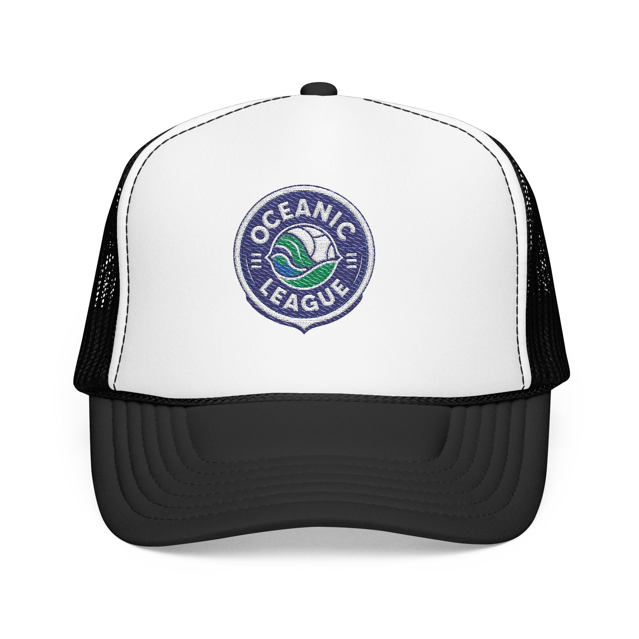 Oceanic League  Hat – Vintage Patch Foam Cap