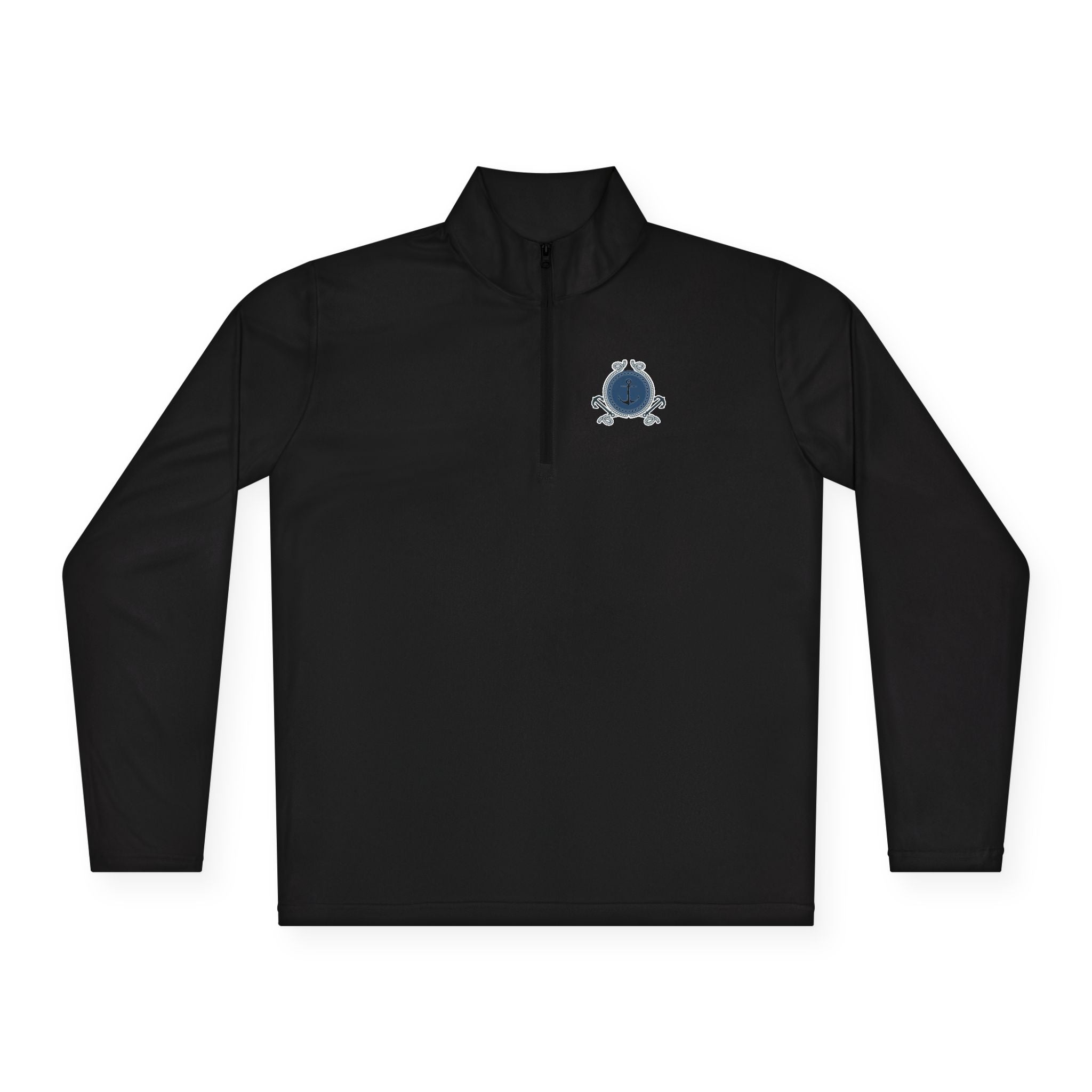Nautical Anchor - Quarter-Zip Pullover