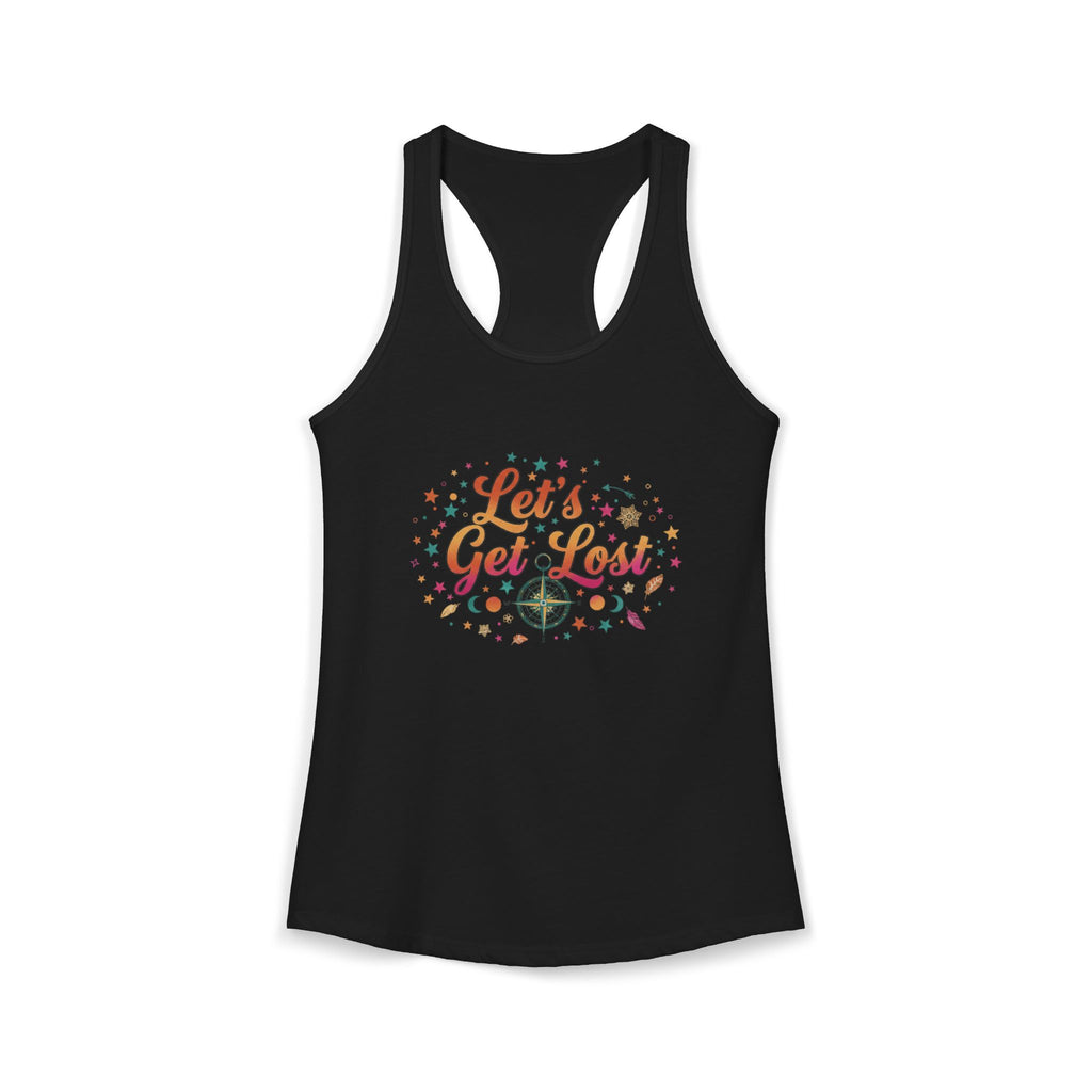 Racerback- Tank Let's Get Lost