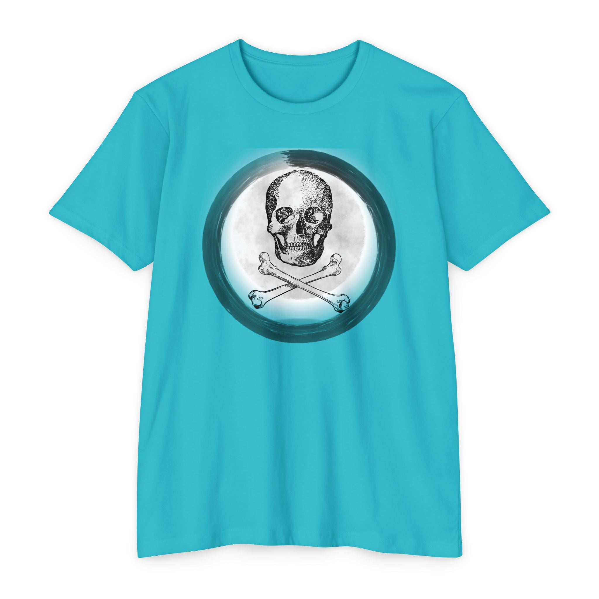 Skull & Crossbones Vintage Graphic T‑Shirt — Retro Pirate Tee for Halloween & Everyday Wear