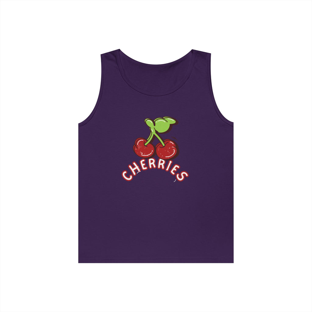 Tank Top — Cute Retro "Cherries" Fruit Design