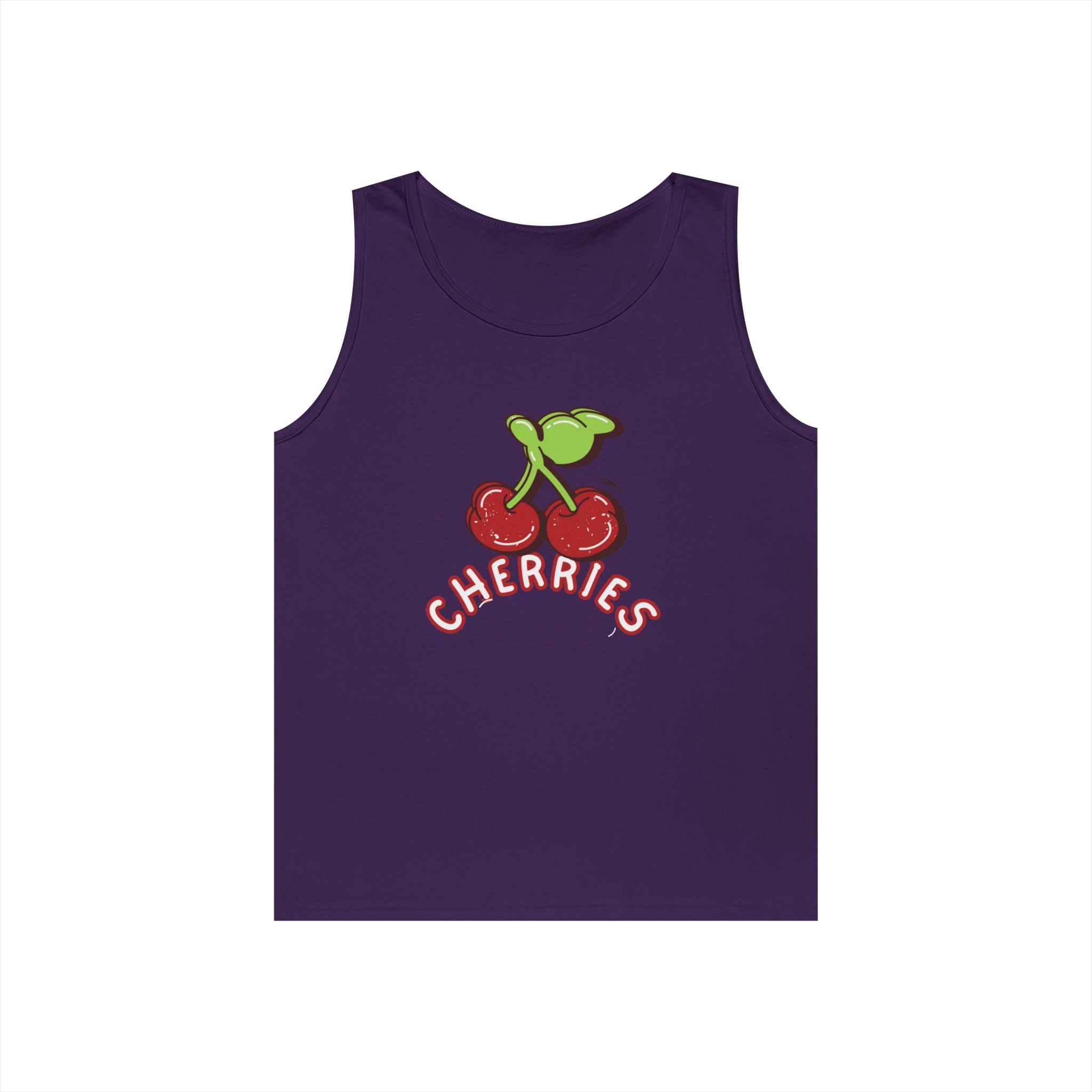 Tank Top — Cute Retro "Cherries" Fruit Design