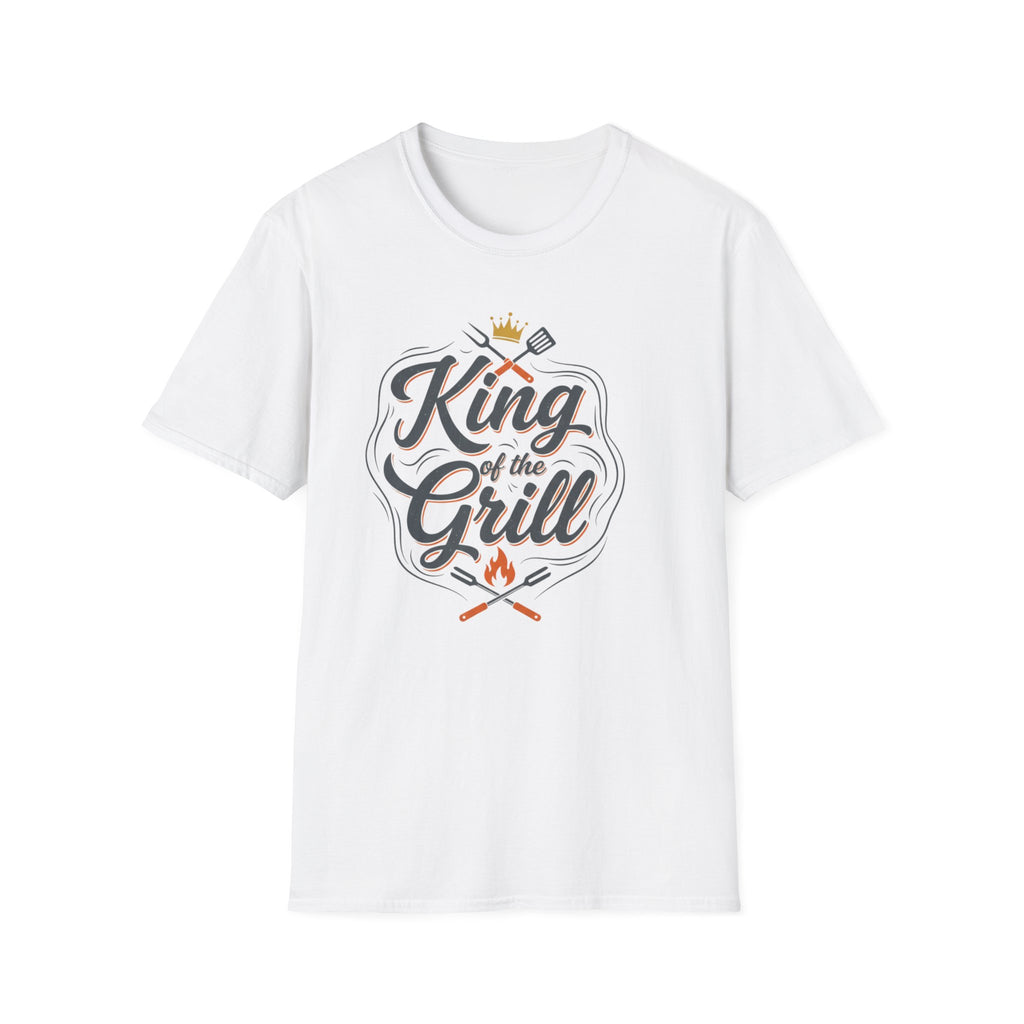 King of the Grill T-Shirt – BBQ Chef Grilling Shirt for Dad & Grill Masters