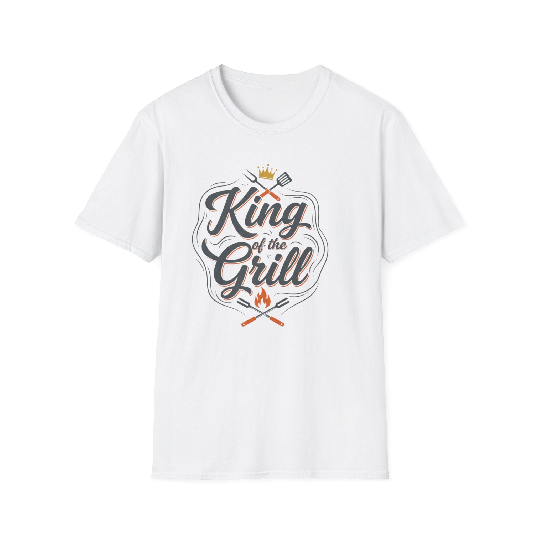 King of the Grill T-Shirt – BBQ Chef Grilling Shirt for Dad & Grill Masters