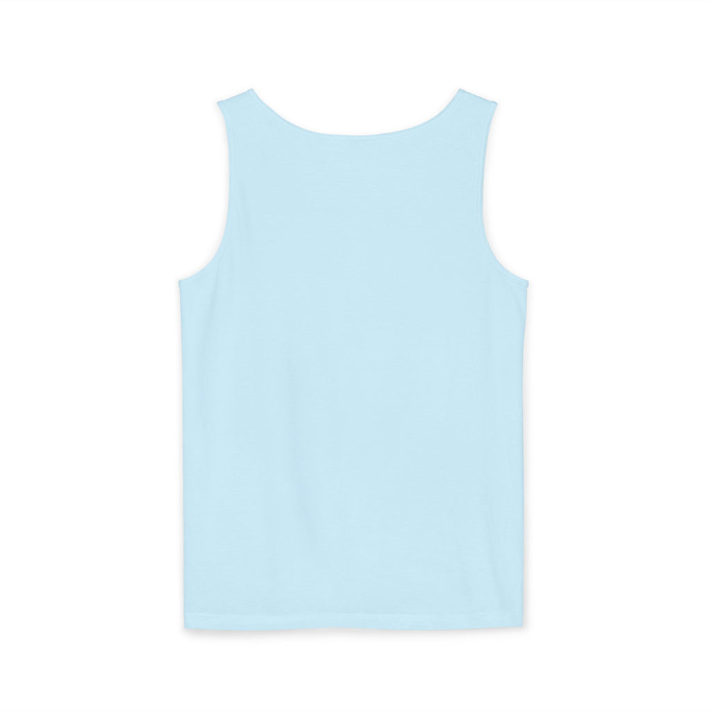 Cherish Pink Heart Tank Top — Floral Watercolor Valentine Tank