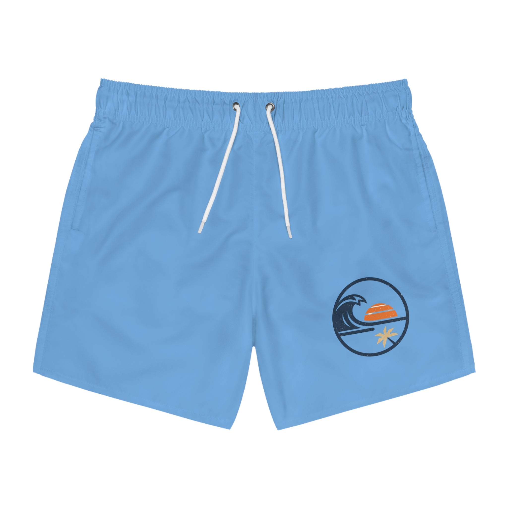 Beach Sunset Wave -Swim shorts