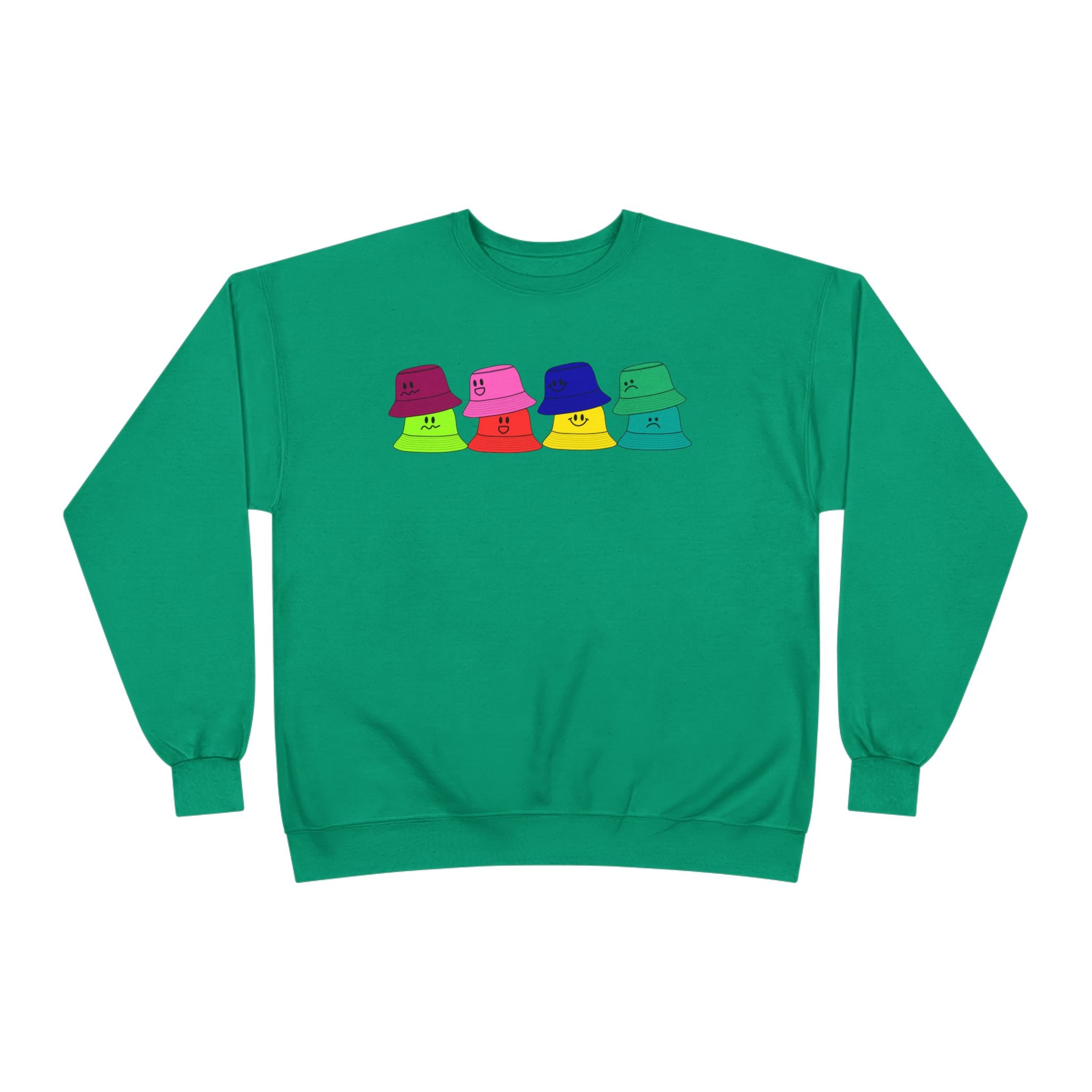 Bucket Hat Crewneck Sweatshirt