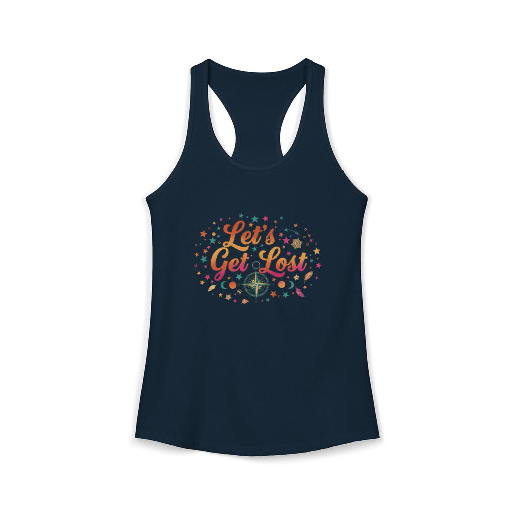 Racerback- Tank Let's Get Lost