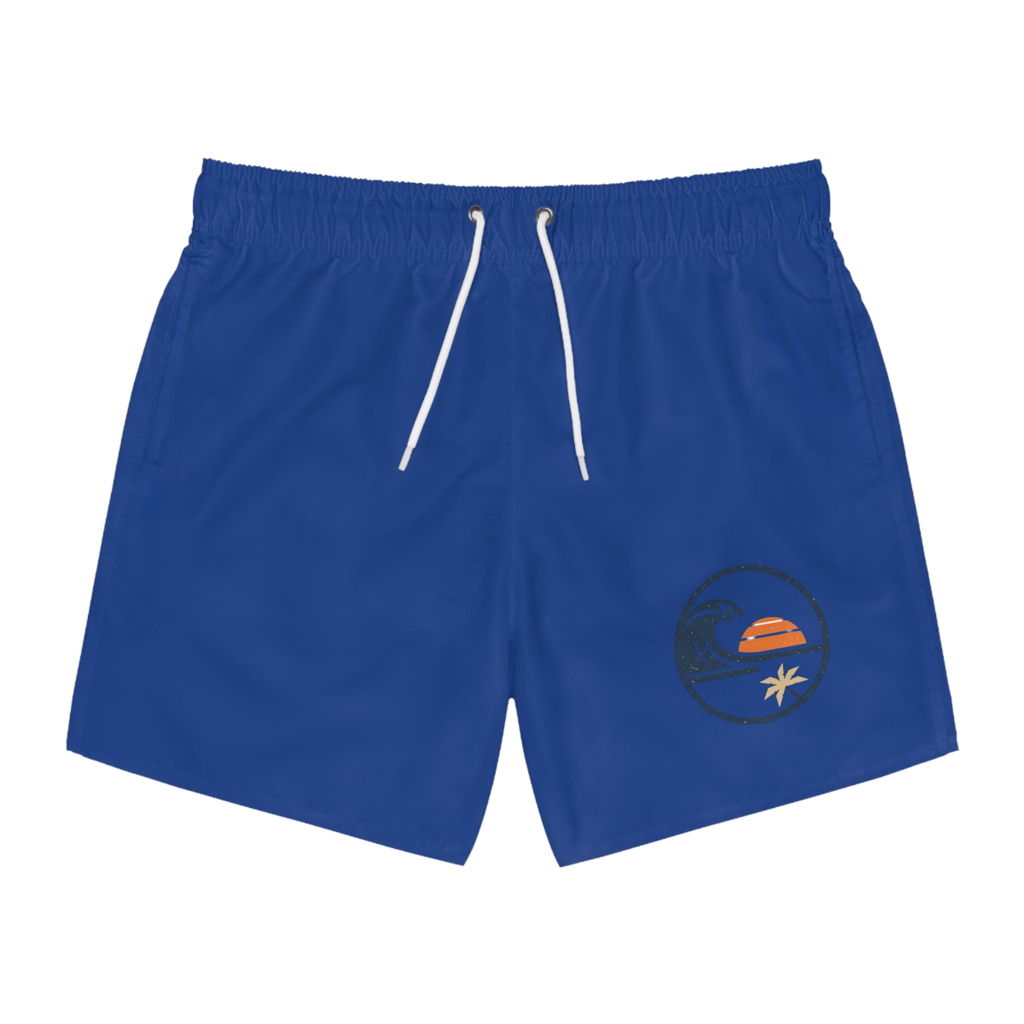 Beach Sunset Wave-Swimming Shorts