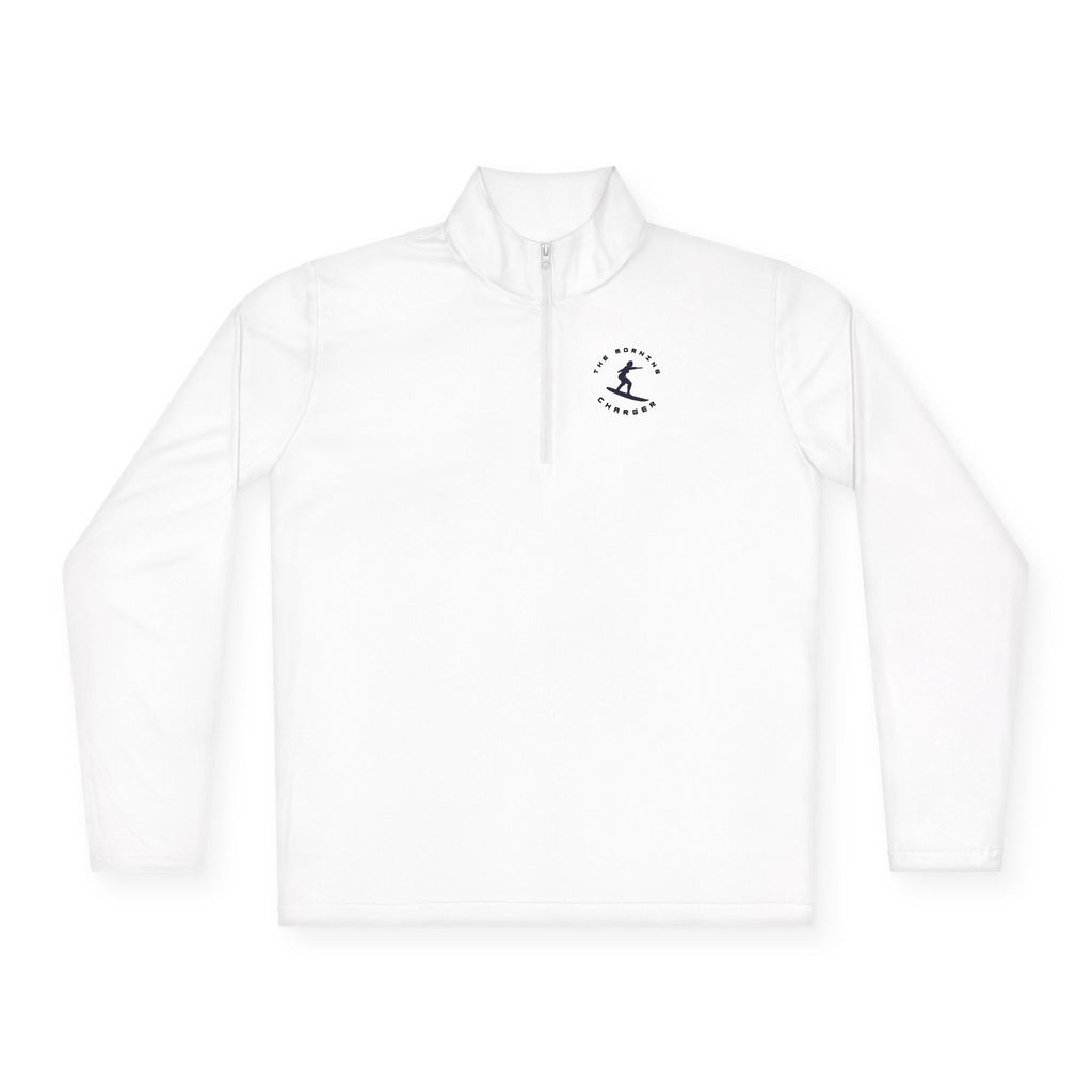 Quarter-Zip Pullover — 'Life's a Beach' Surf Logo