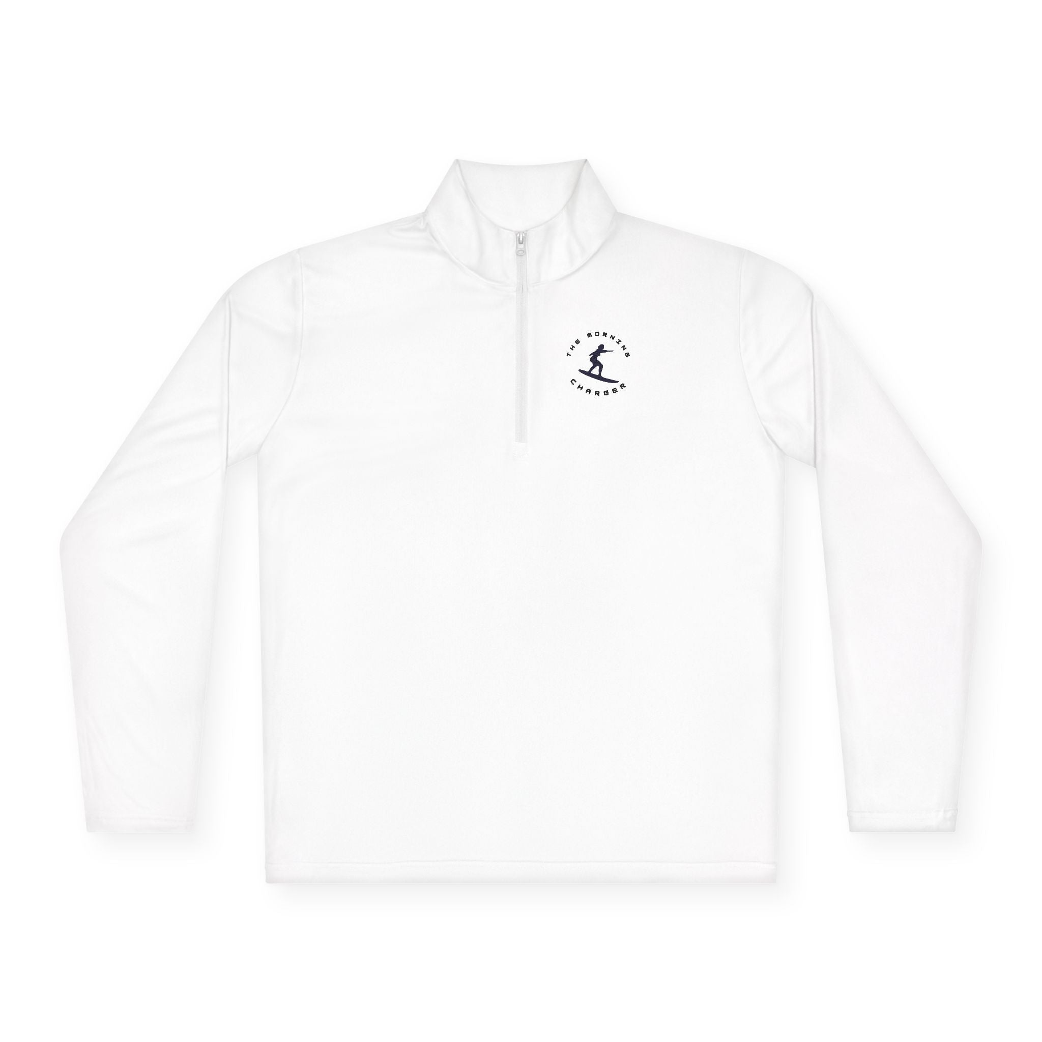 Quarter-Zip Pullover — 'Life's a Beach' Surf Logo