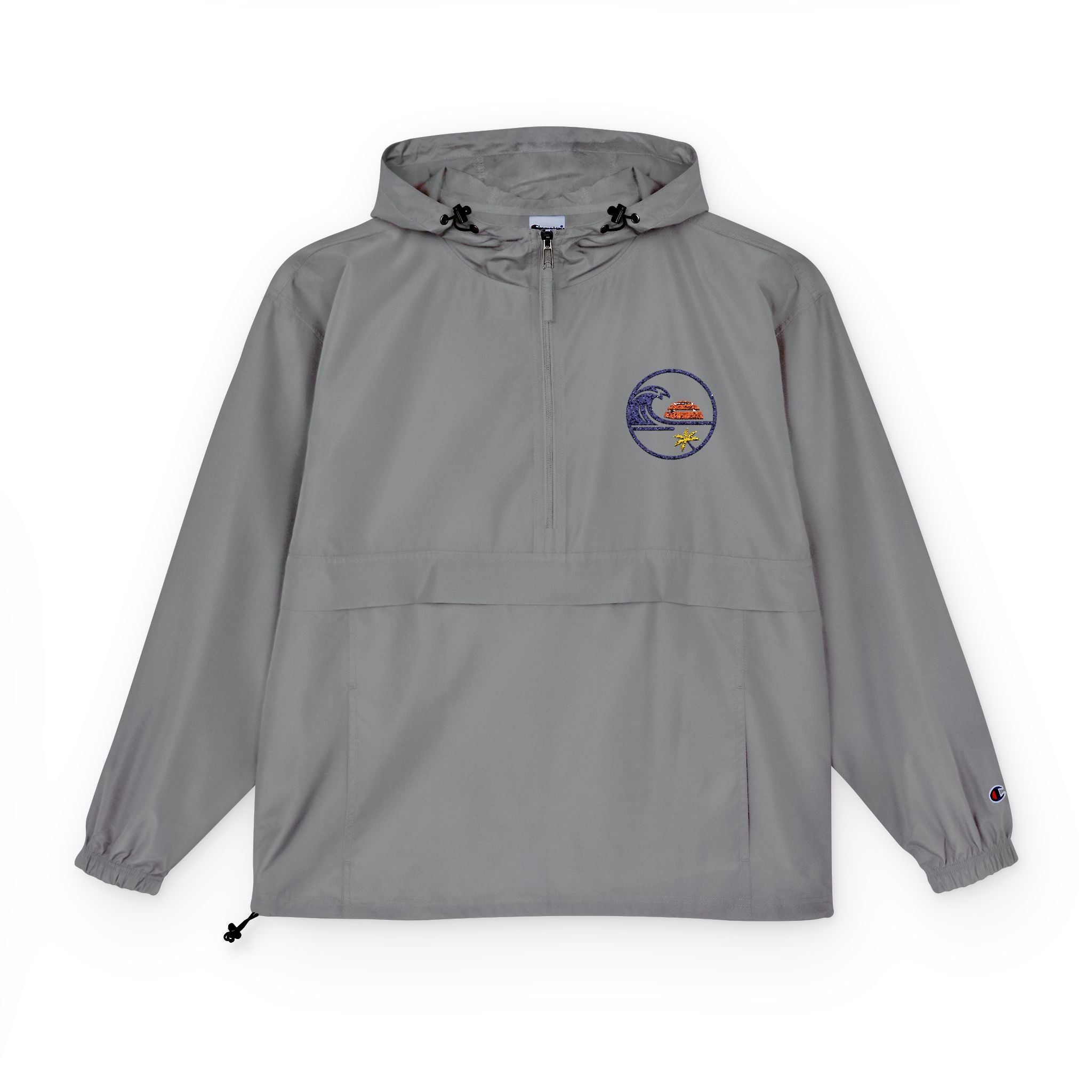 Packable Windbreaker Jacket — Sunset Beach Surf