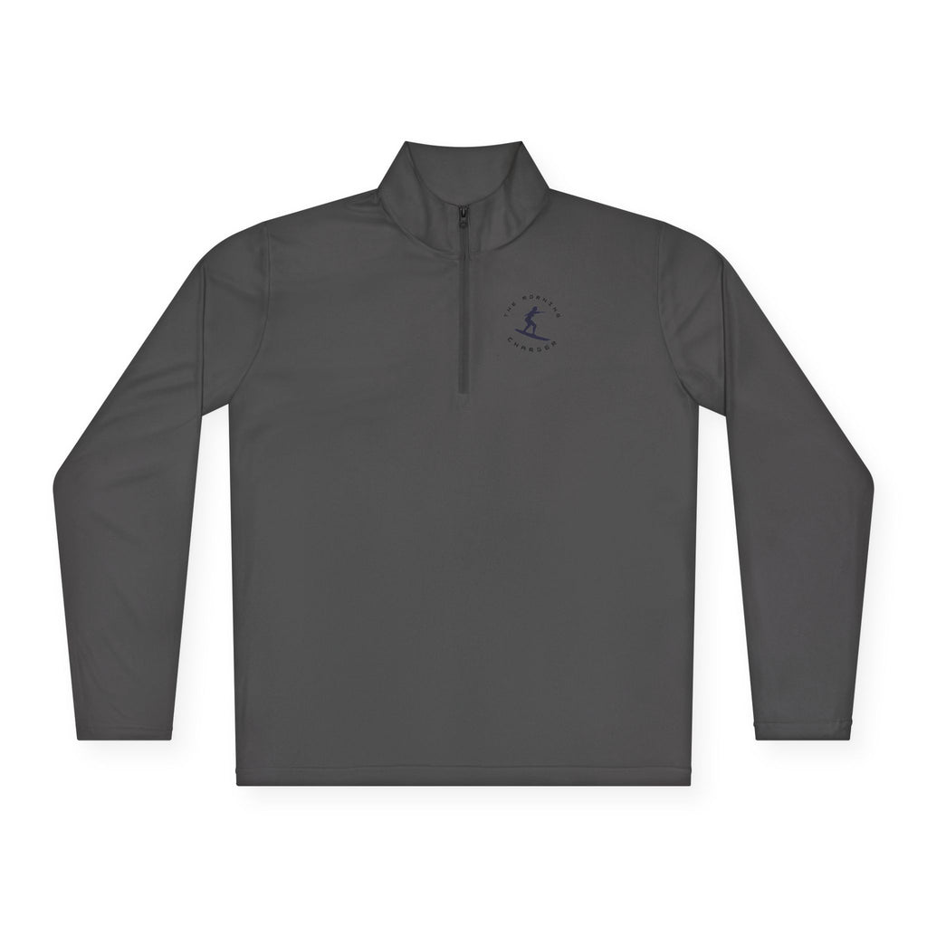 Quarter-Zip Pullover — 'Life's a Beach' Surf Logo