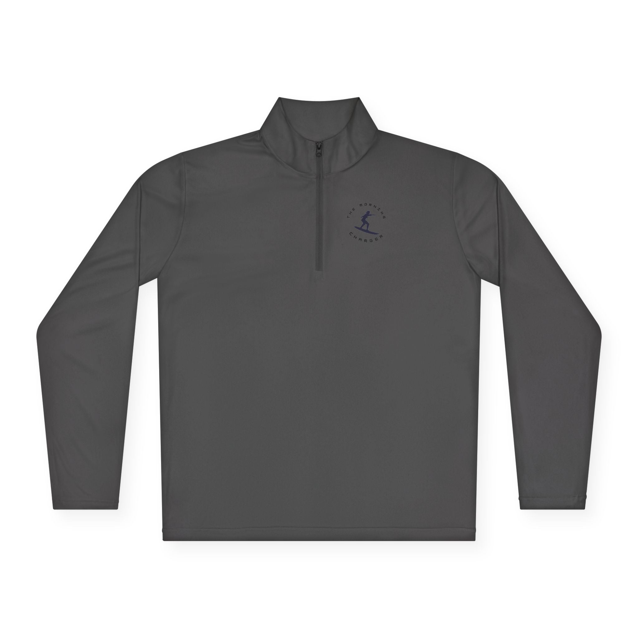 Quarter-Zip Pullover — 'Life's a Beach' Surf Logo