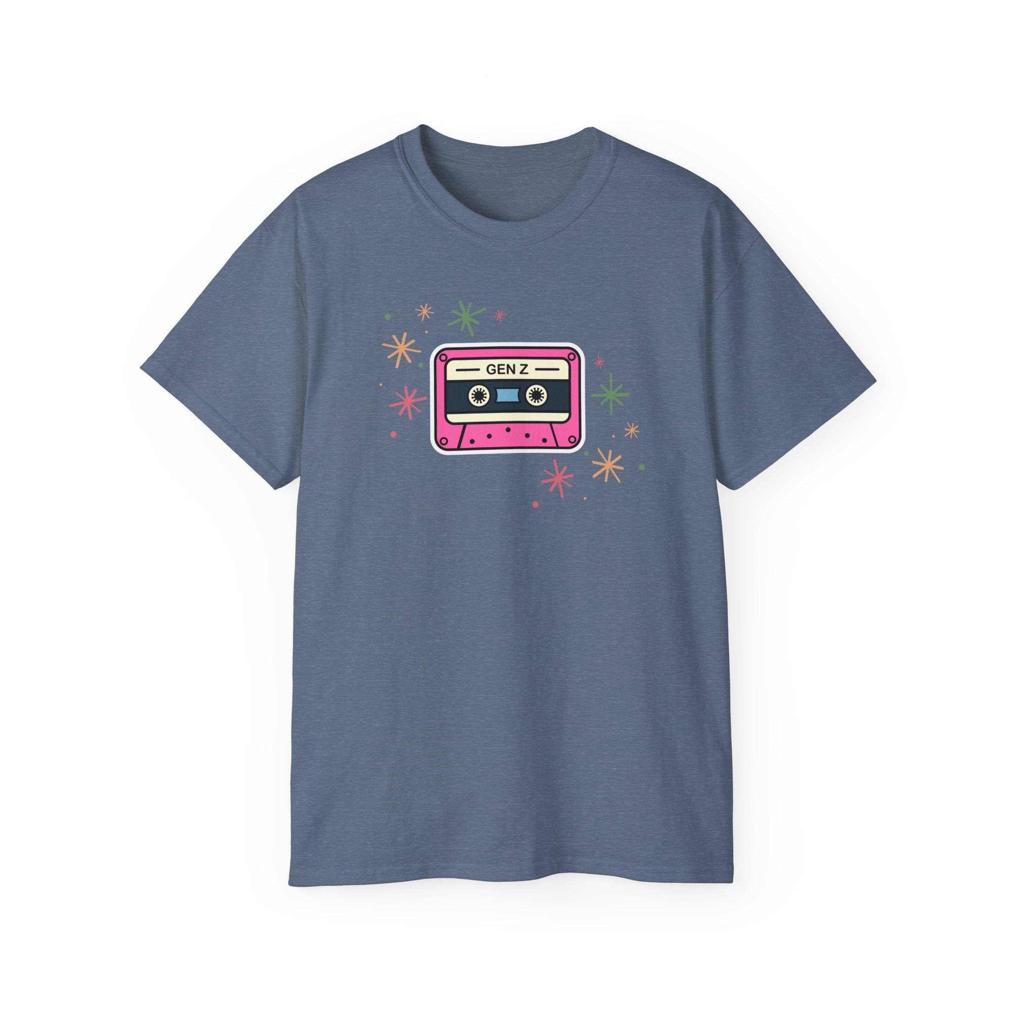Cassette Tape Tee — 'GEN Z' Retro 90s Vintage Graphic T-Shirt
