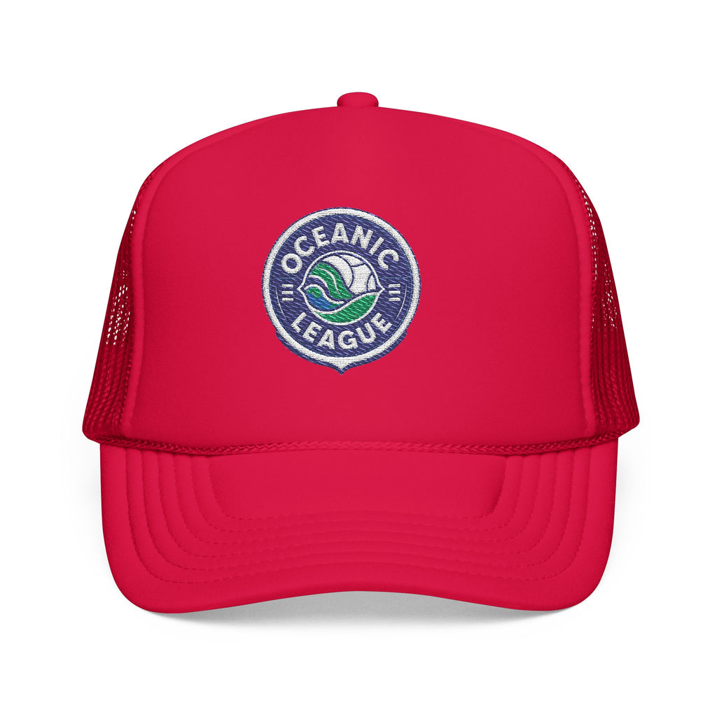 Oceanic League  Hat – Vintage Patch Foam Cap