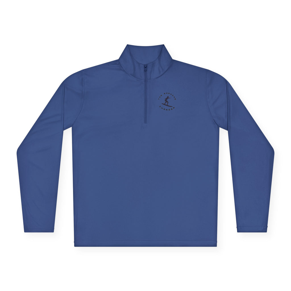 Quarter-Zip Pullover — 'Life's a Beach' Surf Logo