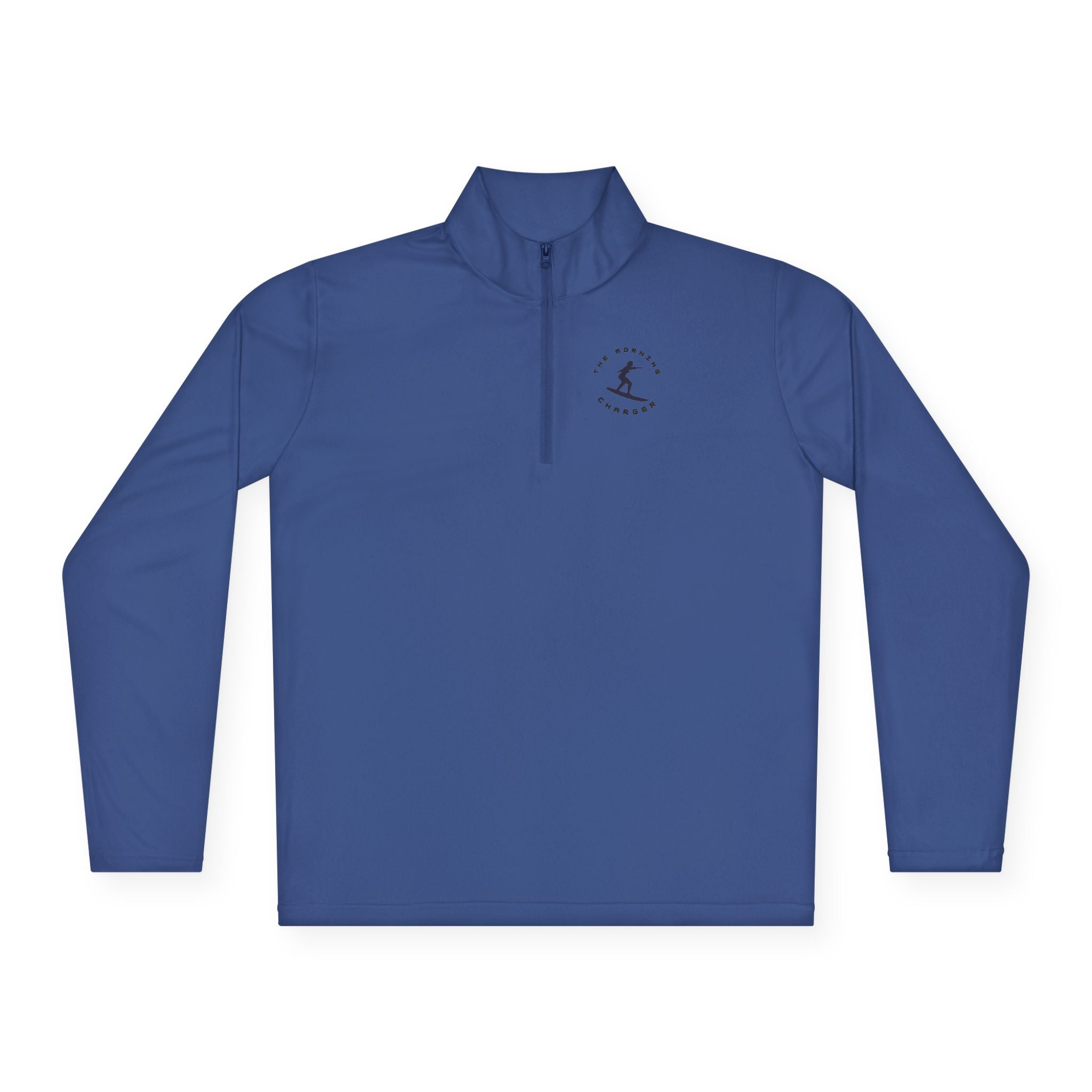 Quarter-Zip Pullover — 'Life's a Beach' Surf Logo