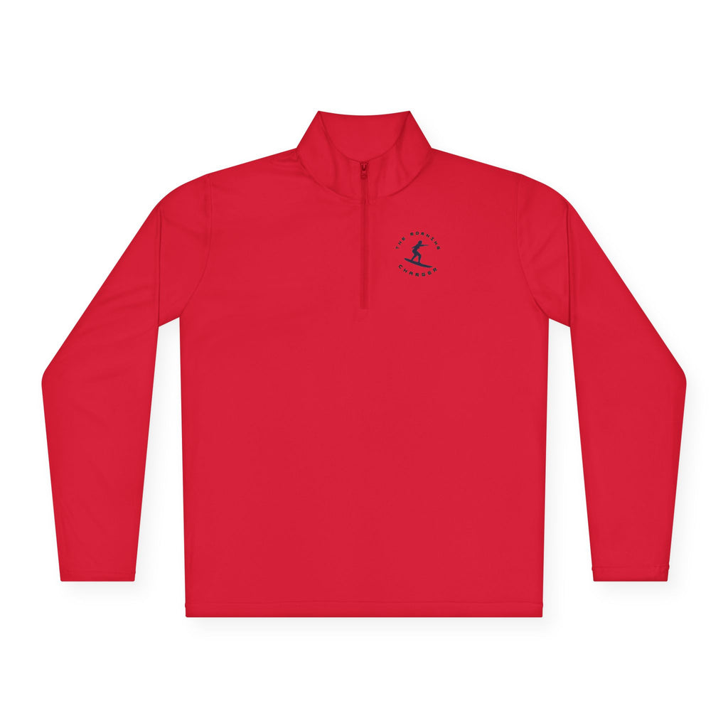 Quarter-Zip Pullover — 'Life's a Beach' Surf Logo