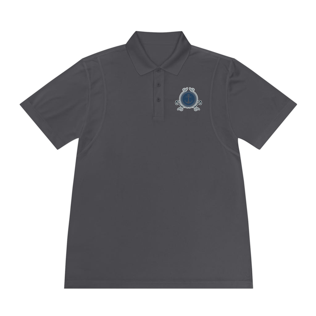 Nautical Anchor Crest Polo Shirt