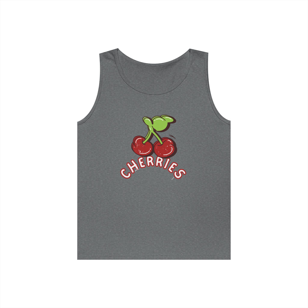 Tank Top — Cute Retro "Cherries" Fruit Design