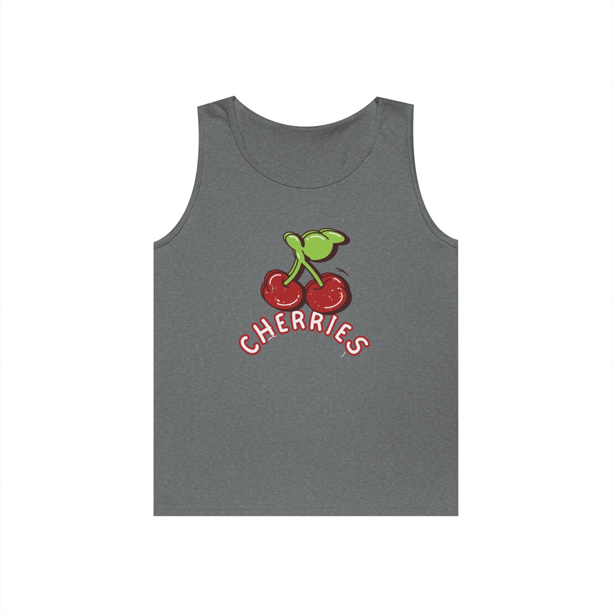 Tank Top — Cute Retro "Cherries" Fruit Design