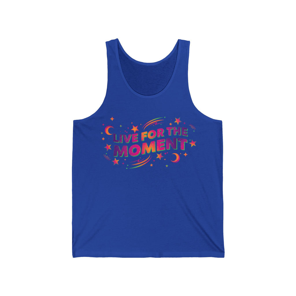Live For The Moment Tank Top — Retro Summer