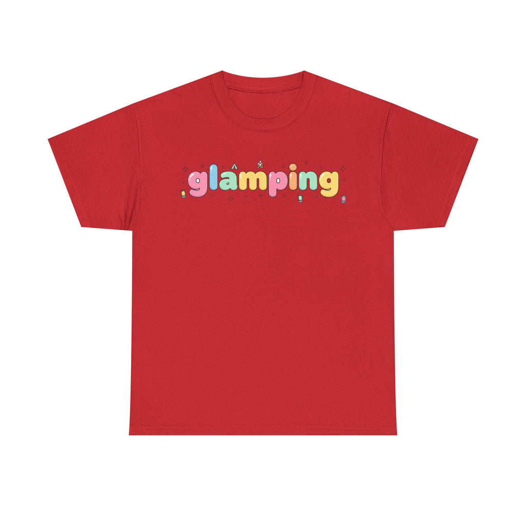 Glamping Pastel Tee — Cute Outdoor Camping