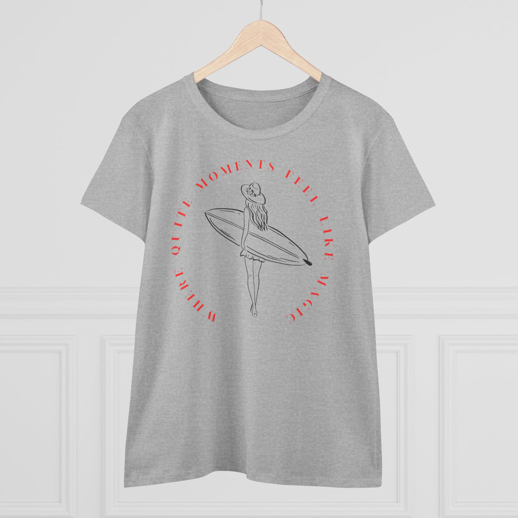Surf Girl  — Minimalist Women's Surf T-Shirt