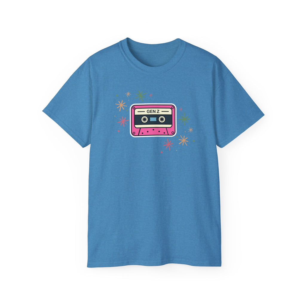 Cassette Tape Tee — 'GEN Z' Retro 90s Vintage Graphic T-Shirt