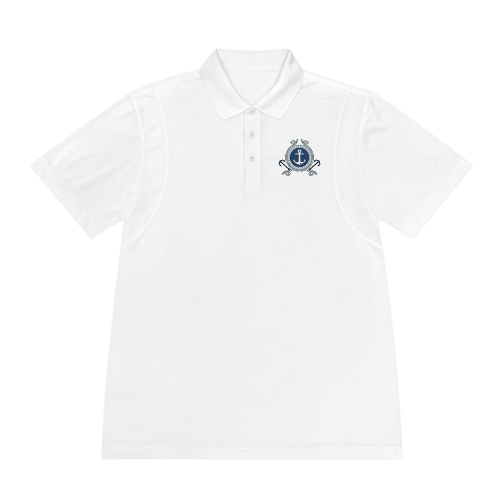 Nautical Anchor Crest Polo Shirt