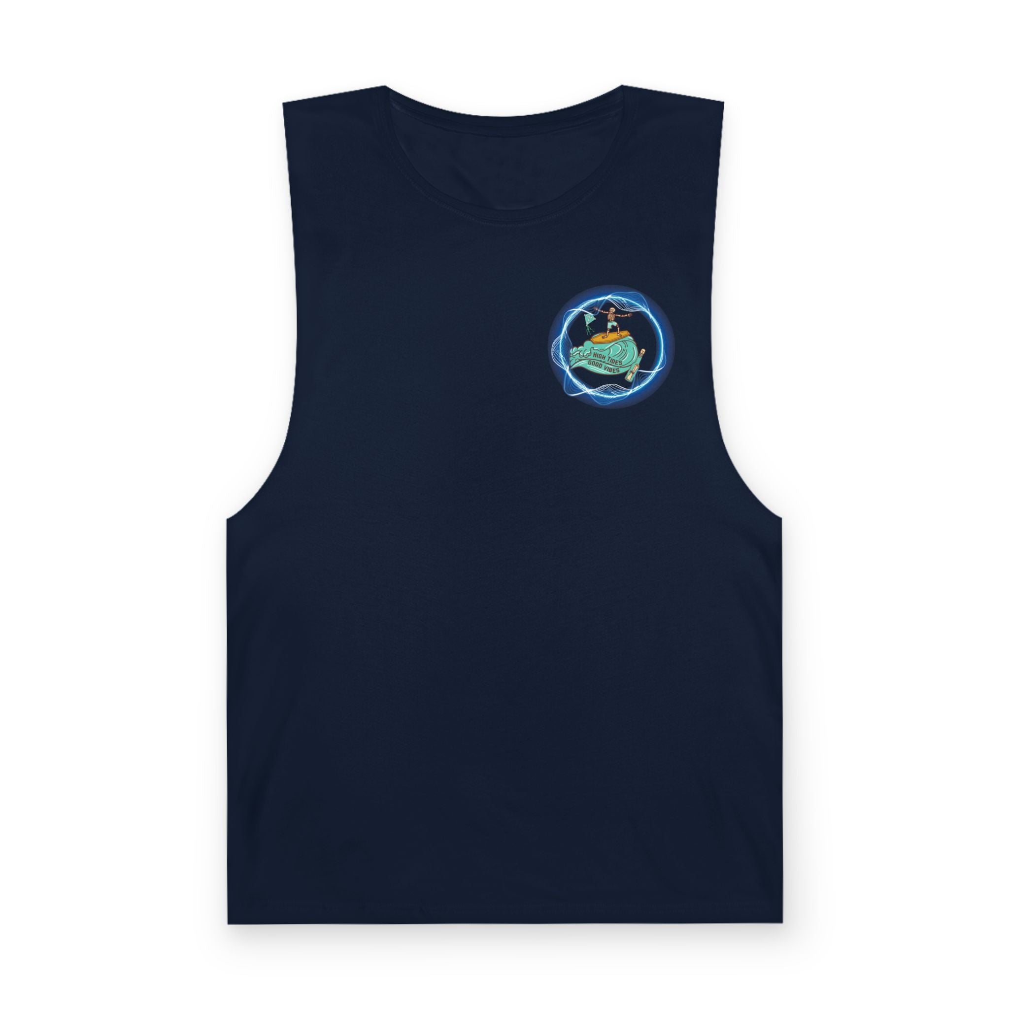 Surf Vibes Tank Top — "Good Vibes Only" Beach Graphic Tank