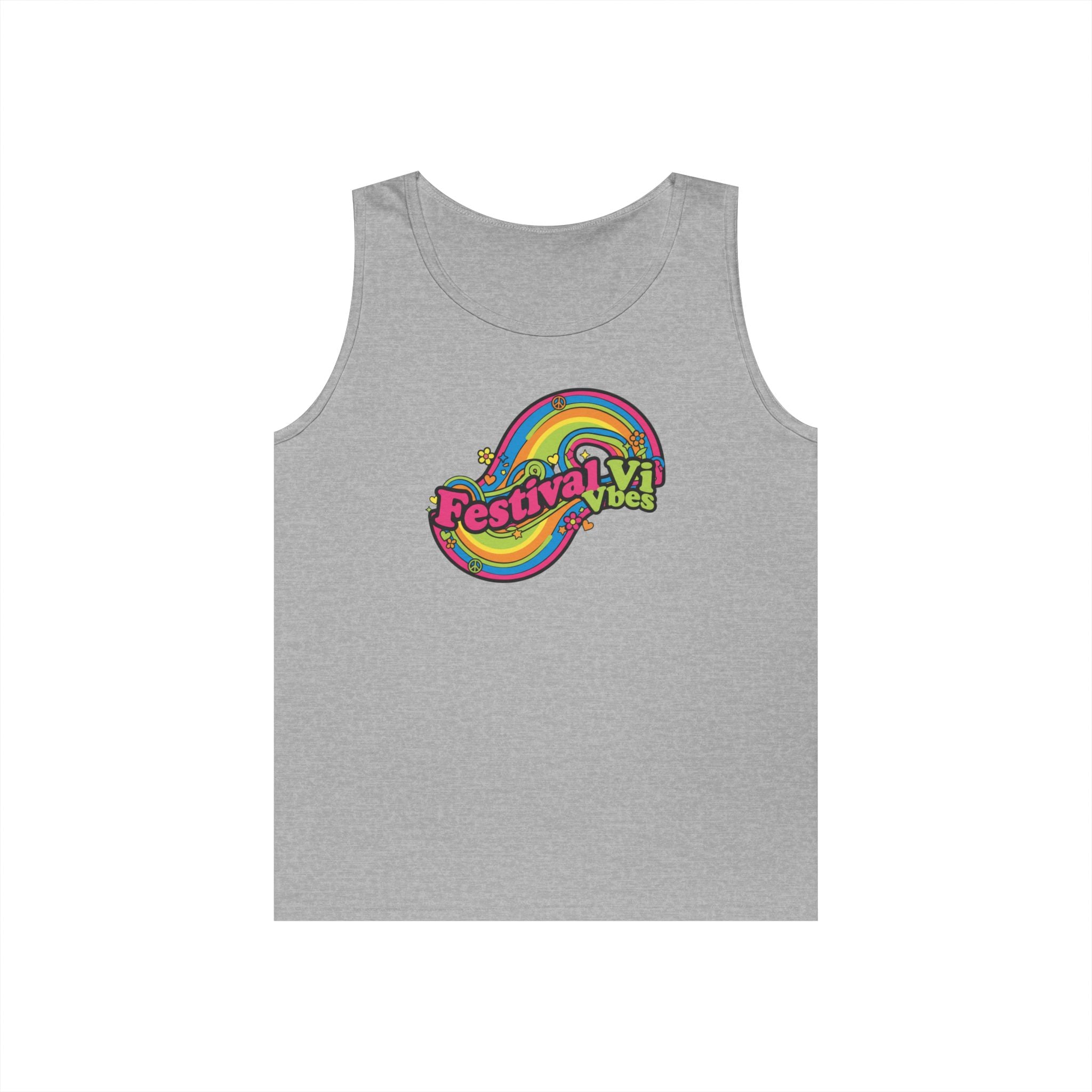 Festival Vibes Tank Top — Retro
