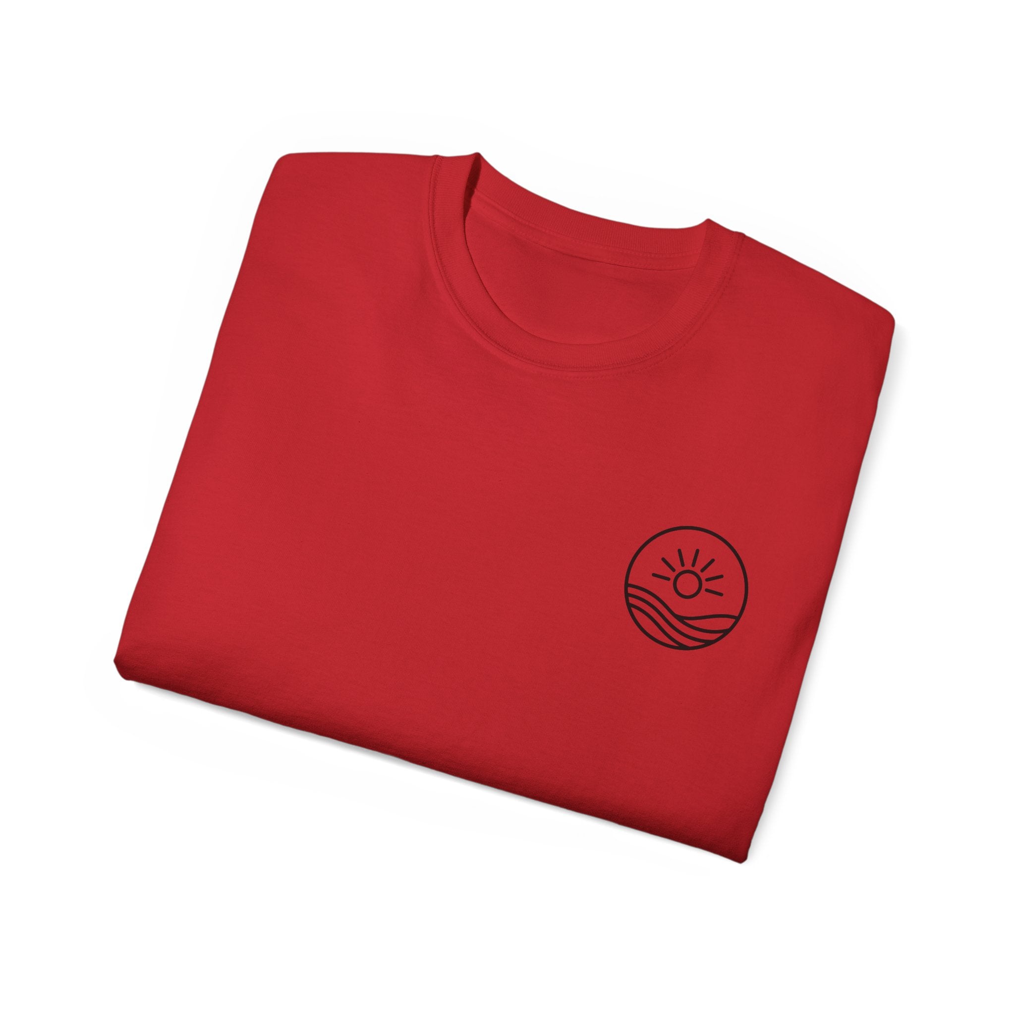 Sunrise Wave  Surf Tee