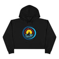 Crop Hoodie — Sunrise Spirit Surfer