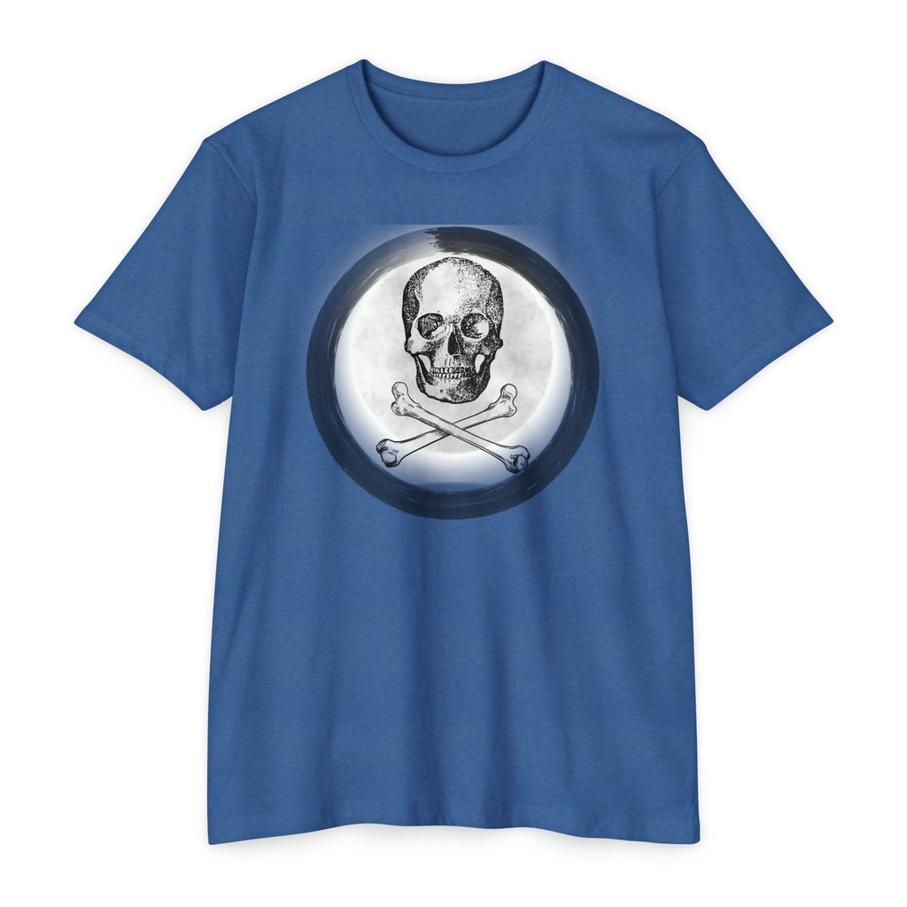 Skull & Crossbones Vintage Graphic T‑Shirt — Retro Pirate Tee for Halloween & Everyday Wear