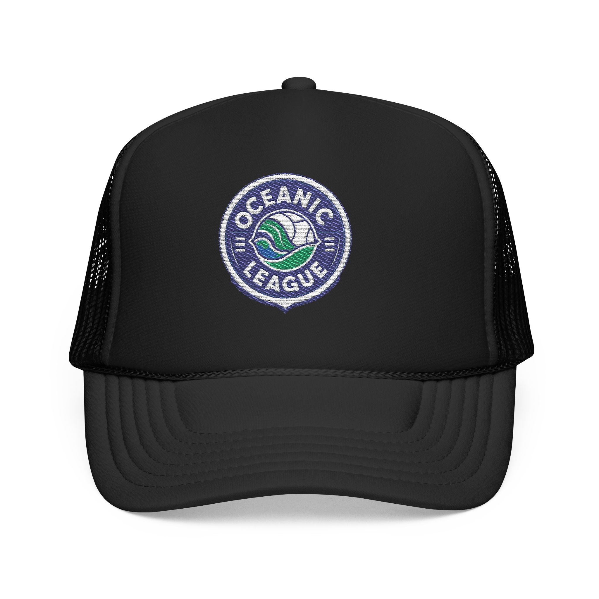 Oceanic League  Hat – Vintage Patch Foam Cap
