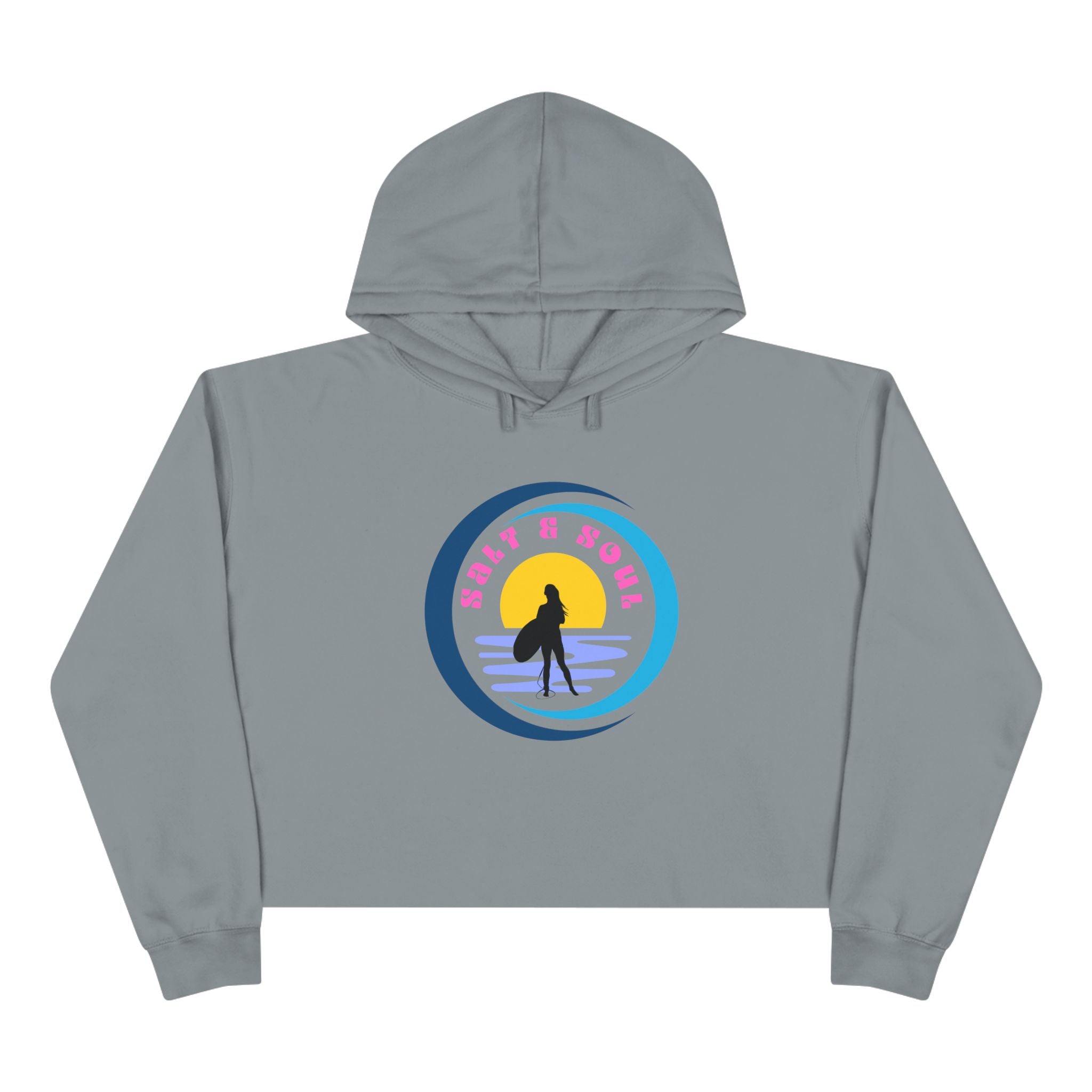 Salt & Soul - Crop Hoodie