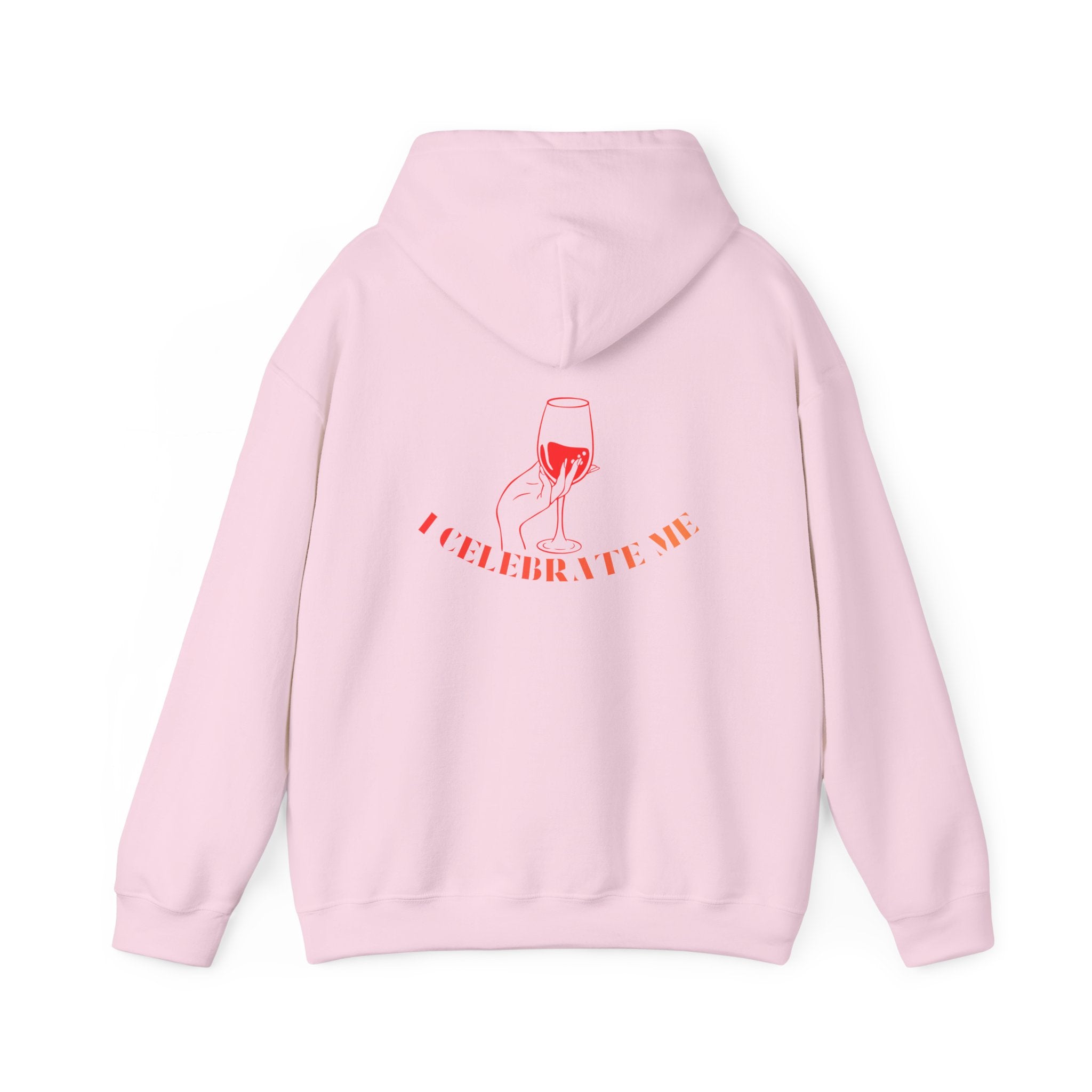 Hoodie • Celebrate Me Wine Glass Graphic Hoodie