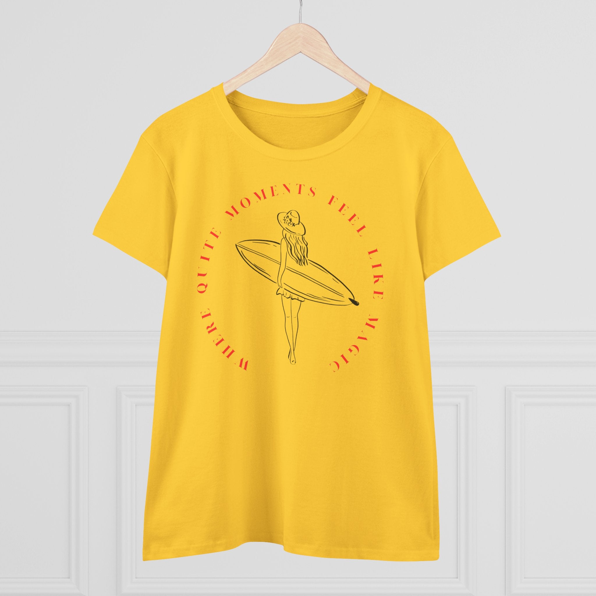 Surf Girl  — Minimalist Women's Surf T-Shirt