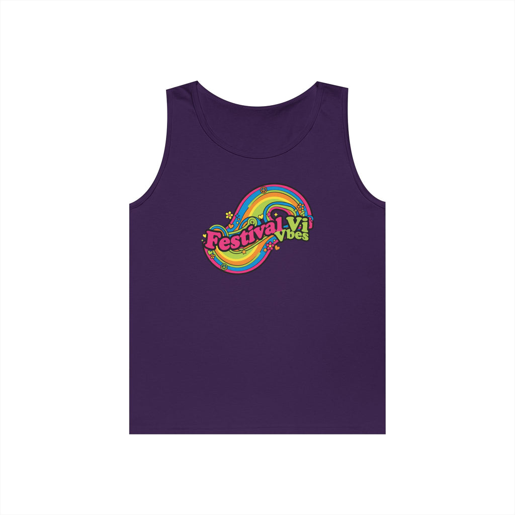 Festival Vibes Tank Top — Retro