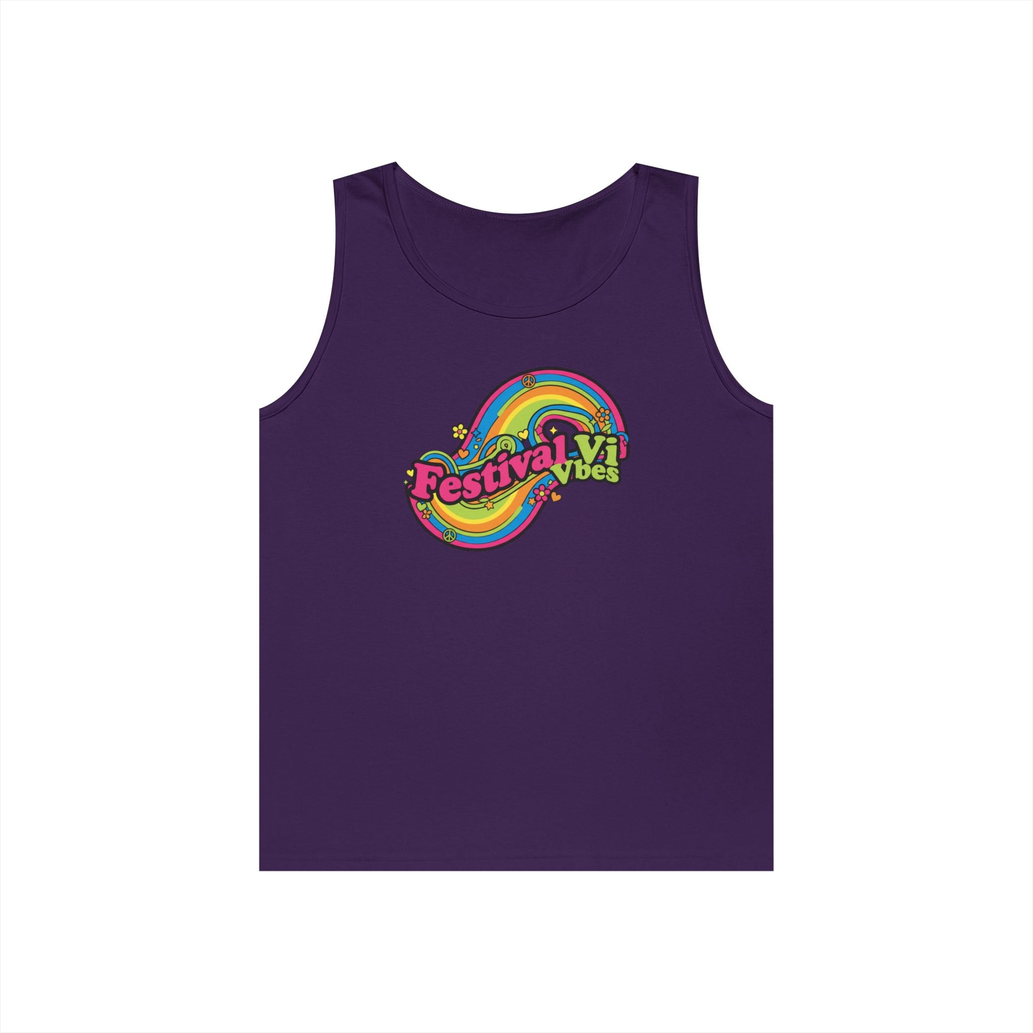 Festival Vibes Tank Top — Retro