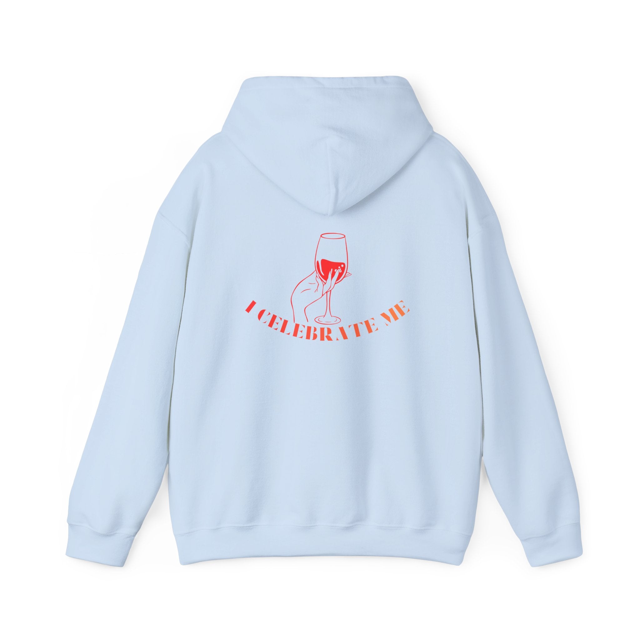 Hoodie • Celebrate Me Wine Glass Graphic Hoodie
