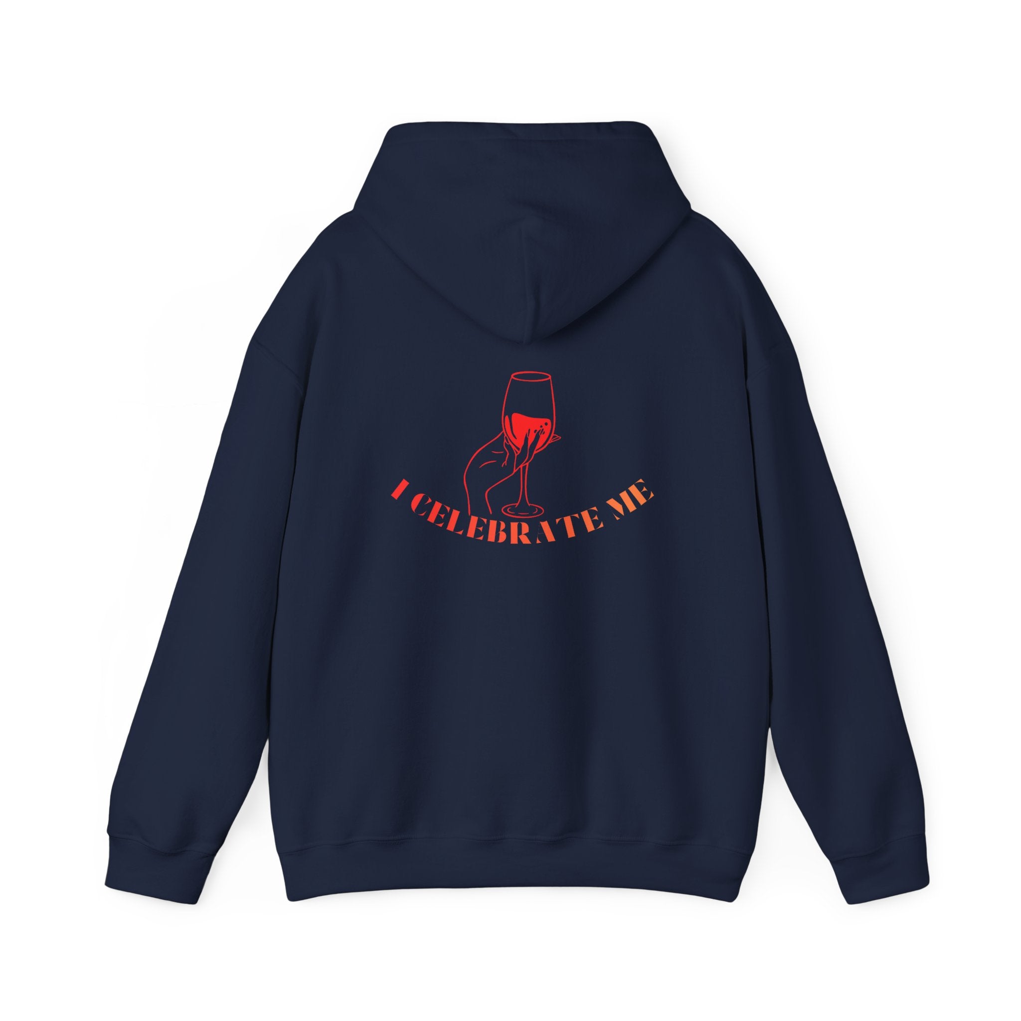 Hoodie • Celebrate Me Wine Glass Graphic Hoodie