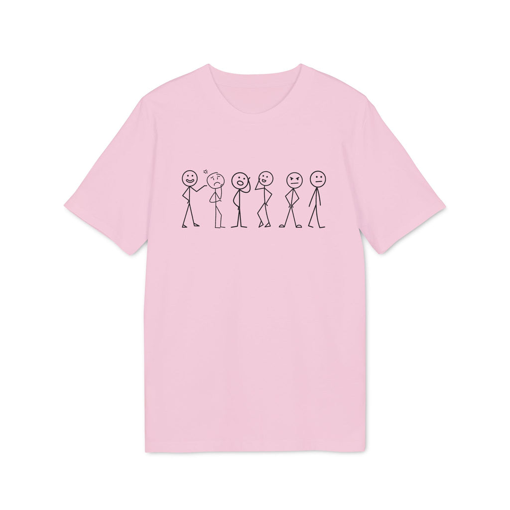 Stick Figure  Talking- T‑Shirt