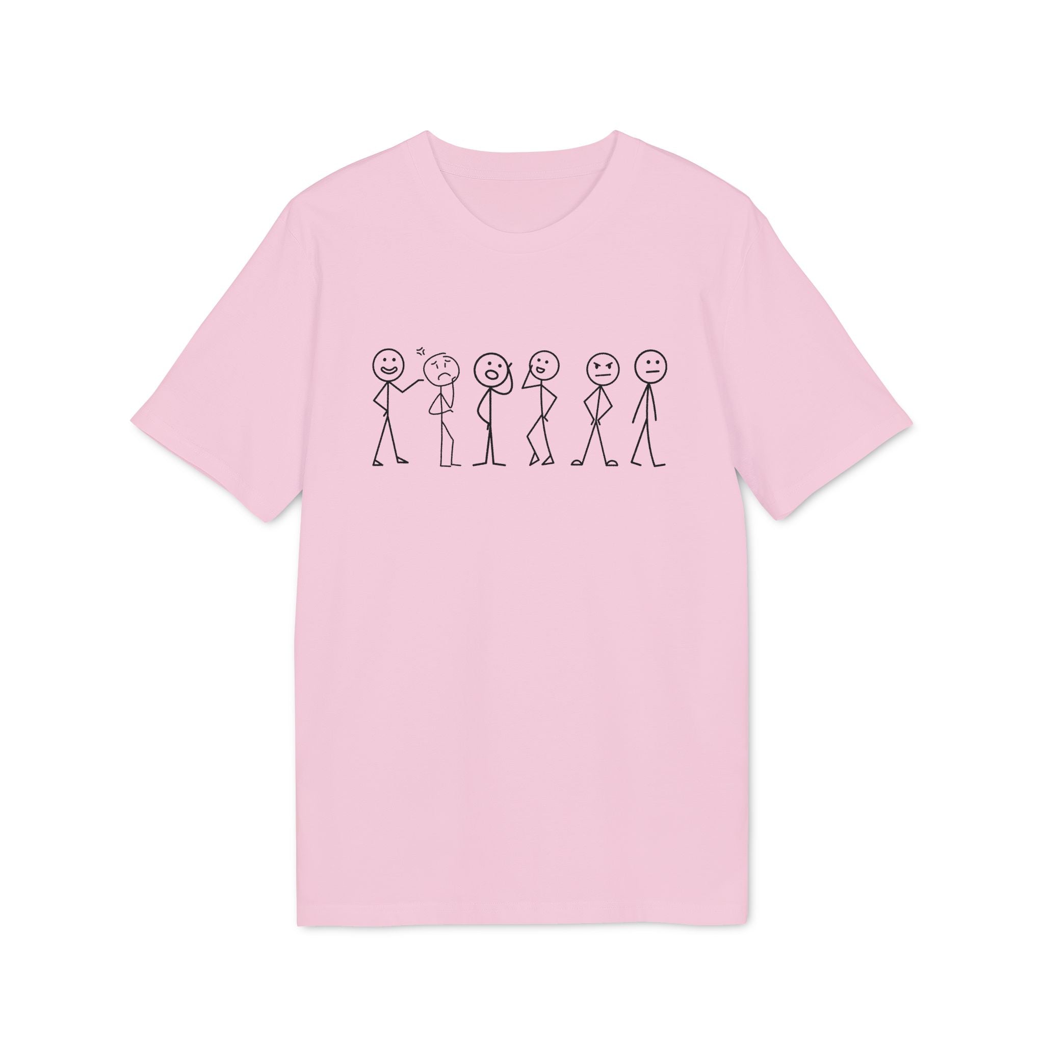 Stick Figure  Talking- T‑Shirt
