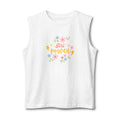 Girl Power Muscle Tank — Floral Lightning Feminist Muscle Tee