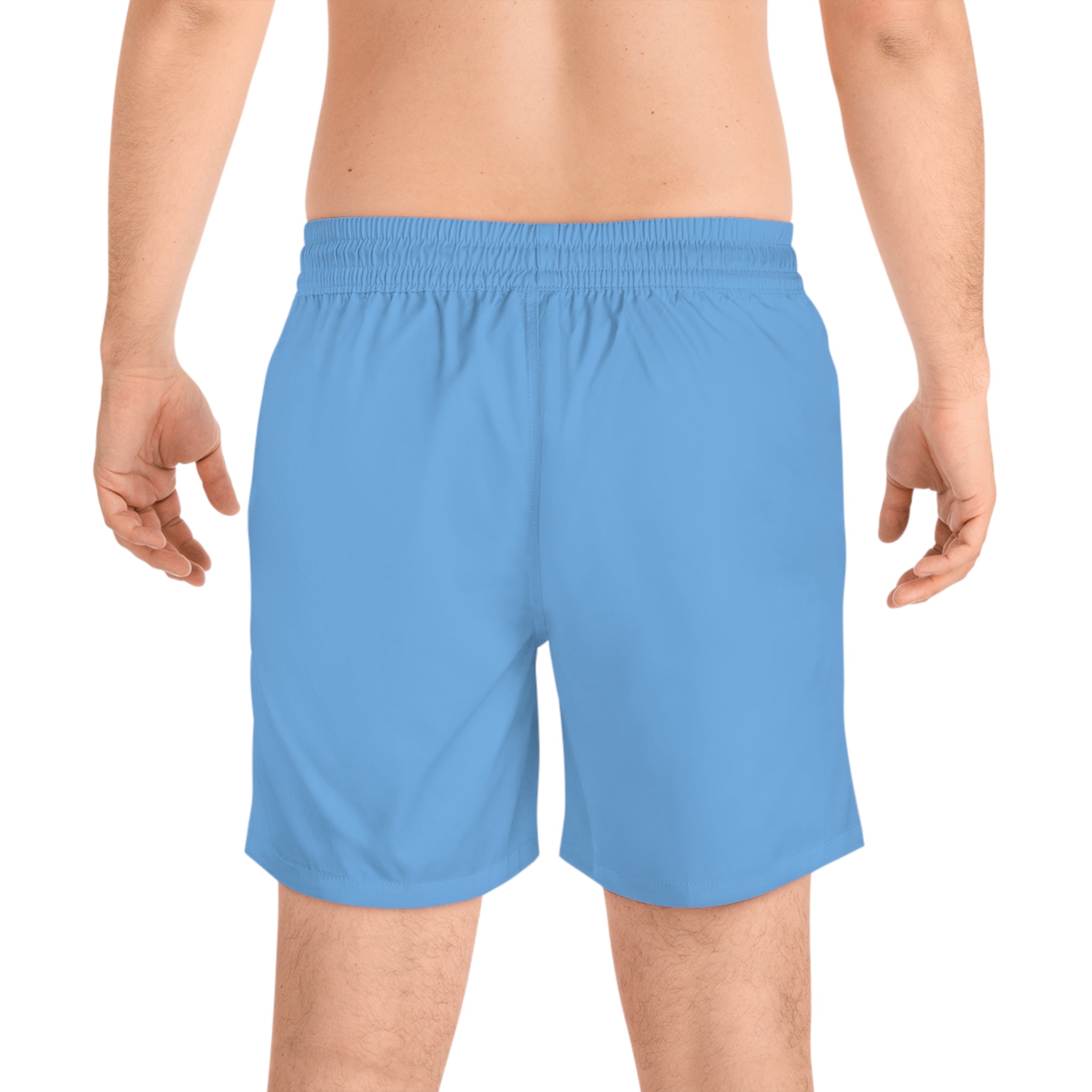 Beach Sunset Wave  — Mid-Length Beach Trunks