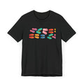 Colorful Flip Flop T-Shirt — Summer Beach Flip-Flop Graphic Tee