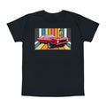 Retro Muscle Car T-Shirt — Vintage 70s Sunset Racing Graphic